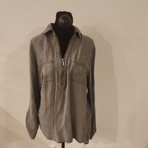 Gray Long Sleeve Shirt